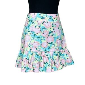 EUC Gianni Bini GB Floral Mini Skirt